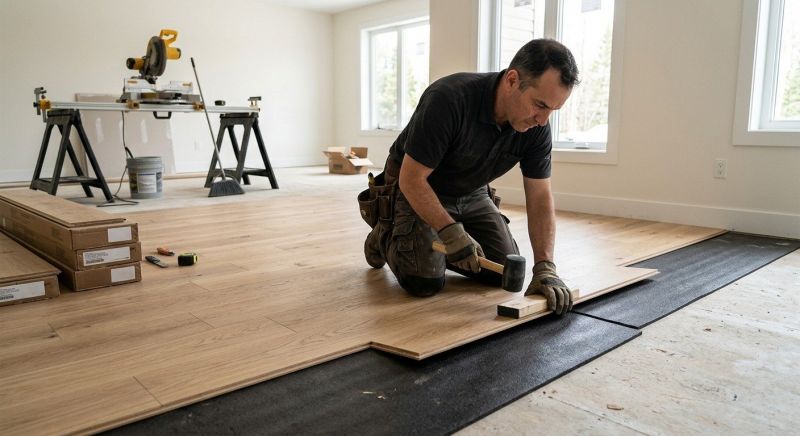 Engineered Wood Installation in Waxahachie, TX