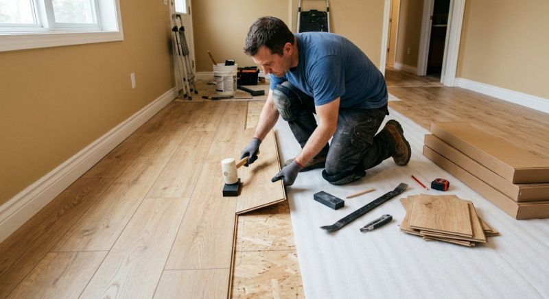 Laminate Floor Remodeling in Waxahachie, TX