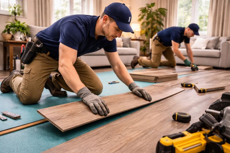 Laminate Floor Replacement in Grand Prairie, TX