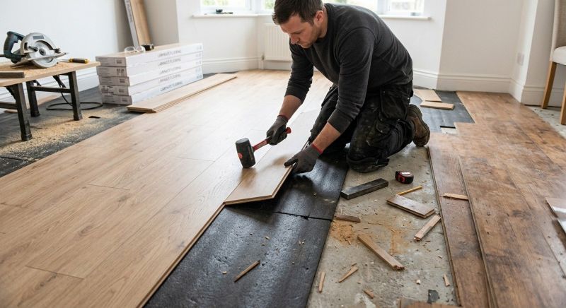 Laminate Floor Replacement in Waxahachie, TX