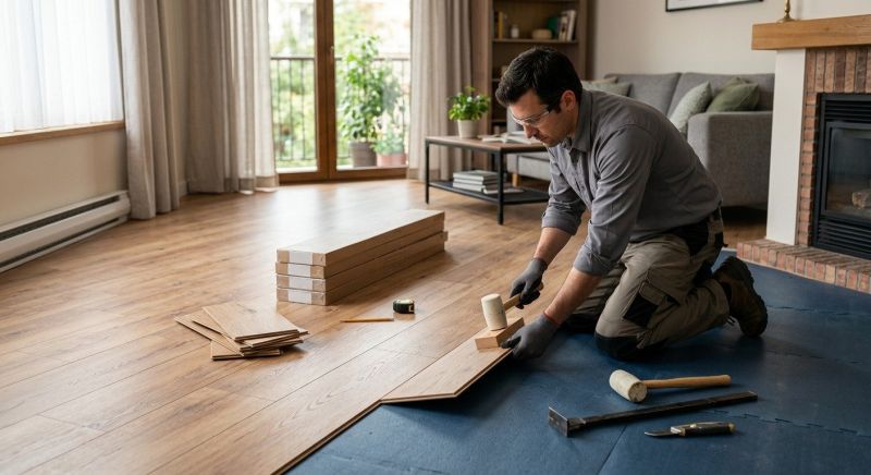Laminate Floor Replacement in Waxahachie, TX