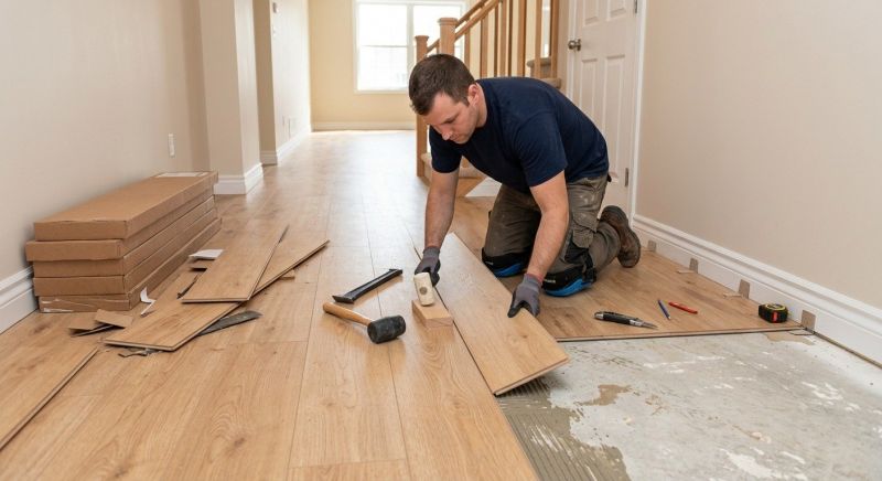 Laminate Floor Replacement in Palmer, TX