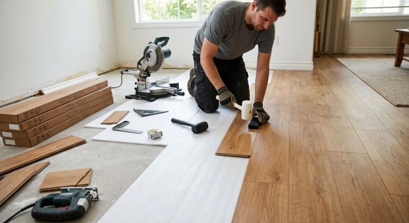 Laminate Floor Replacement in Seagoville, TX