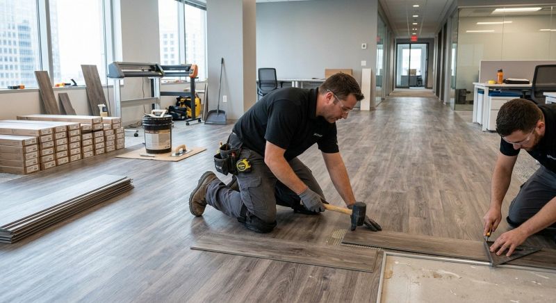 Linoleum Floor Installation in Dallas County, TX