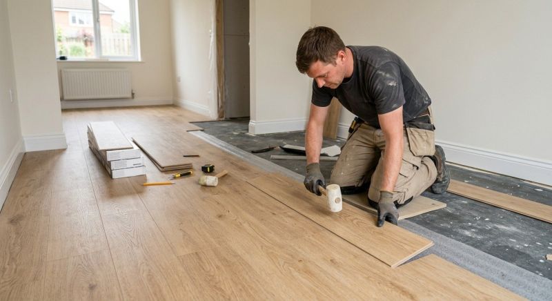 Linoleum Floor Installation in Ellis County, TX