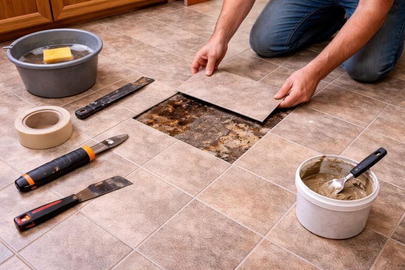 Linoleum Floor Installation in Ennis, TX