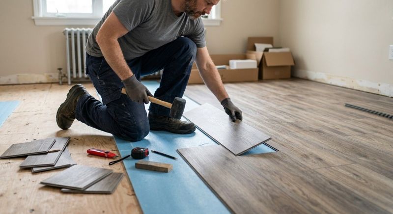Linoleum Floor Installation in Lancaster, TX