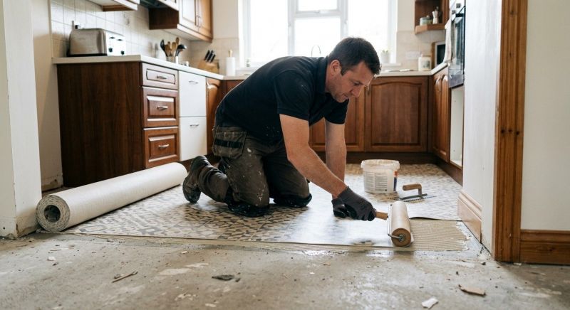 Linoleum Floor Installation in Venus, TX
