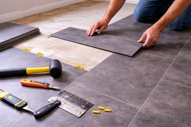 Luxury Vinyl Tile Installation in Lancaster, TX
