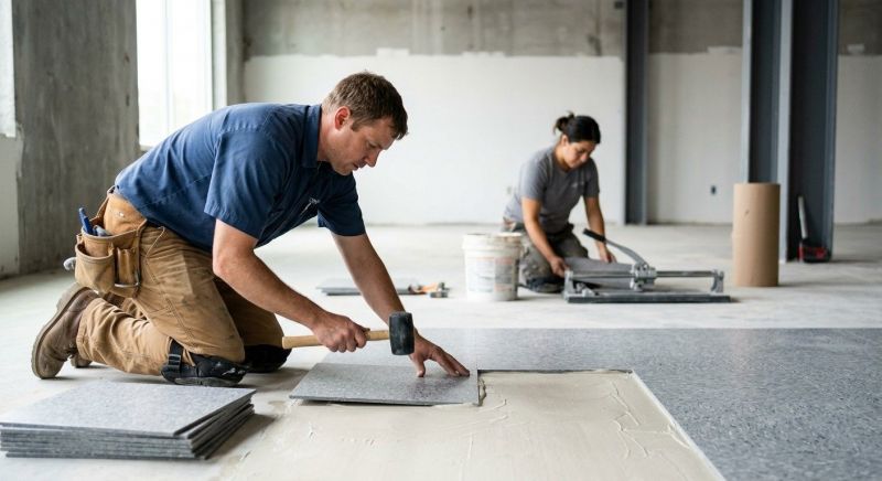Lvt Flooring Installation in Ellis County, TX