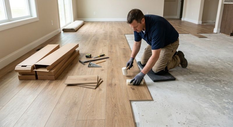 Lvt Flooring Installation in Maypearl, TX
