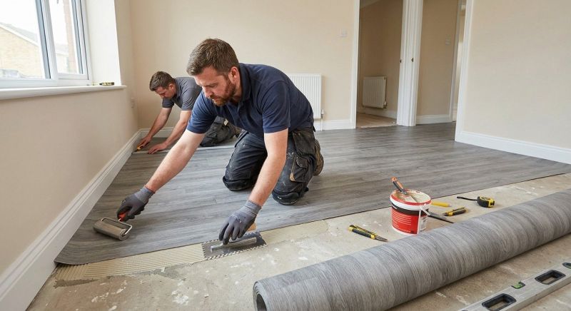 Sheet Flooring Installation in Desoto, TX