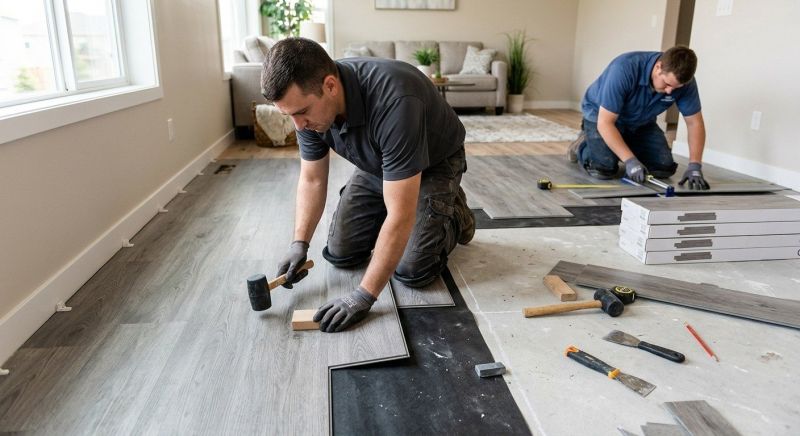 Vinyl Flooring Installation in Ellis County, TX