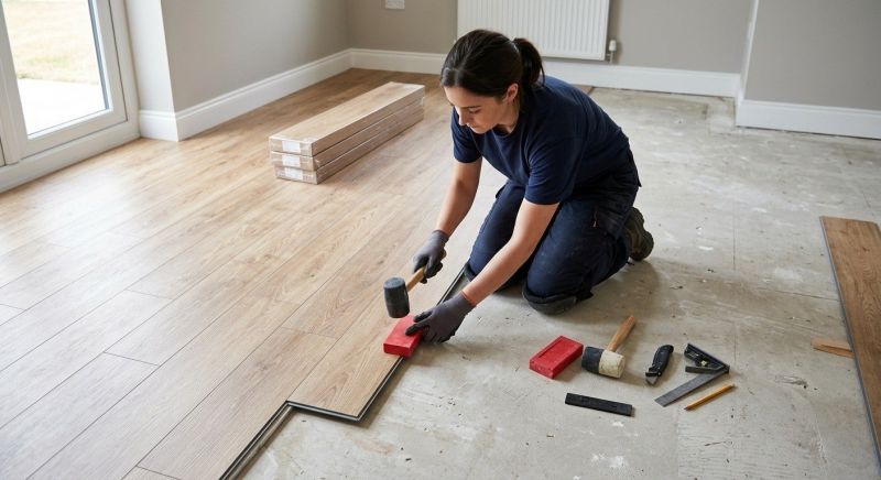 Vinyl Plank Floor Installation in Waxahachie, TX