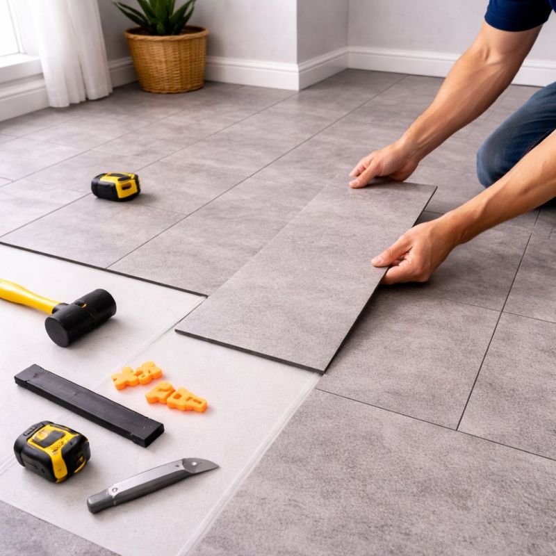Vinyl Tile Replacement in Waxahachie, TX